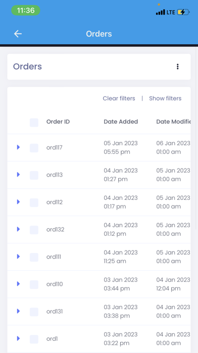 App screenshot
