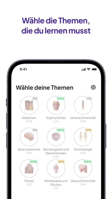 Daily Anatomy Flashcards screenshot 2 of 5