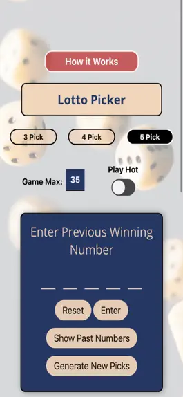 Game screenshot My Lotto Picker mod apk