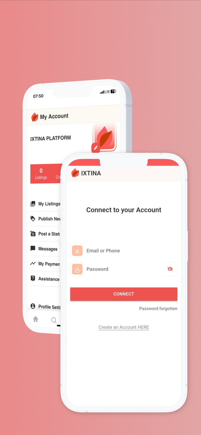 ixtina Buy, Sell  Connect.