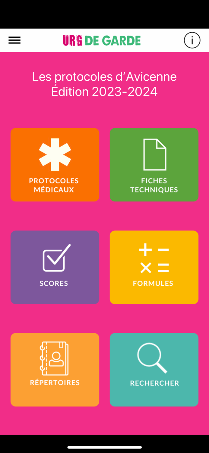 Urg de garde 2023-2024