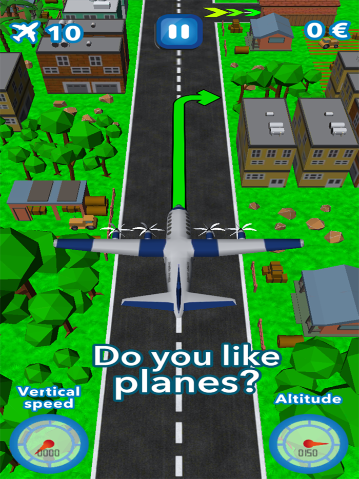 Emergency Landing Plane