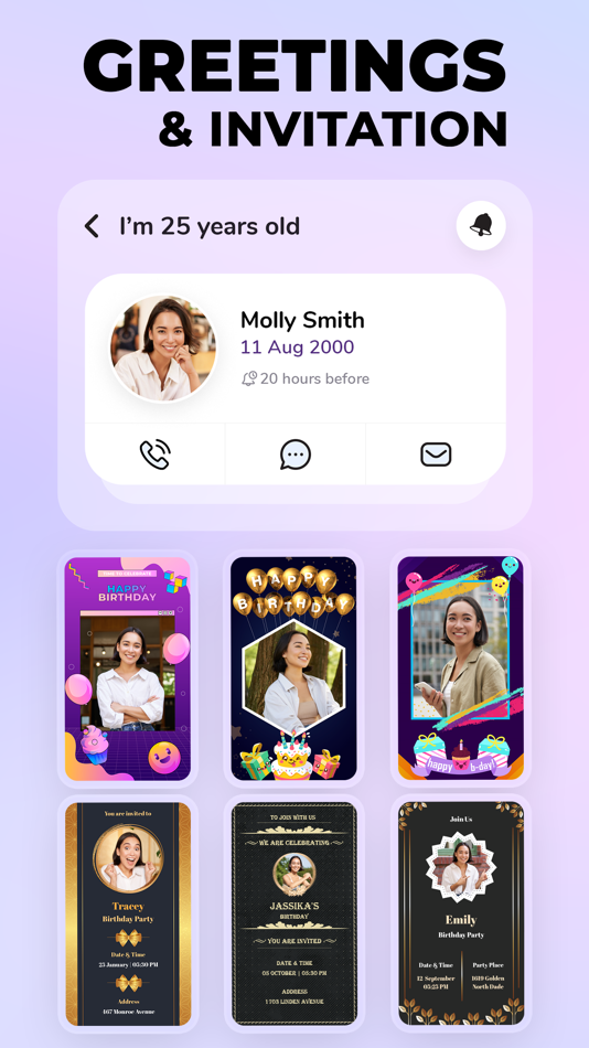 #4. Countdown - Birthday Reminder (iOS) 由: Ekta Hirpara