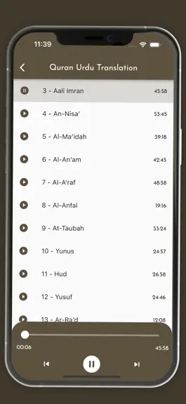 Game screenshot Quran Urdu Audio Translation hack