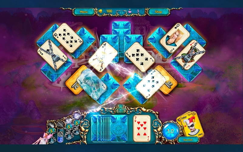 Screenshot #3 pour Dreamland Solitaire 3 CE