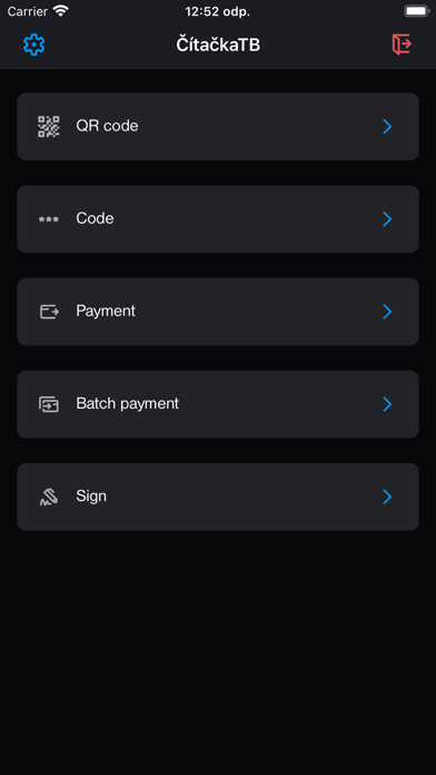 Čítačka Screenshot