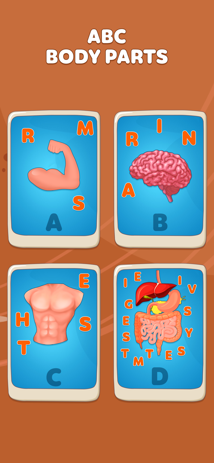 Body Parts Game Fun Learning