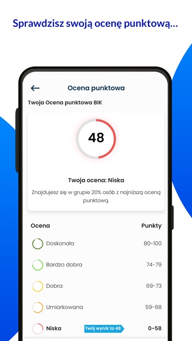 Mój BIK - bezpieczne finanse Screenshot