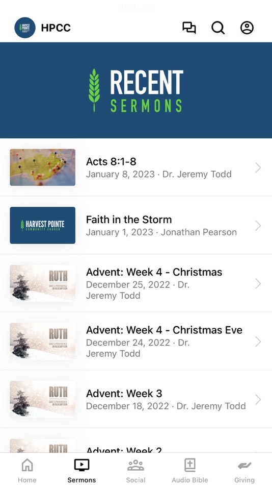 #2. Harvest Pointe CC (iOS) 由: Harvest Pointe Community Church