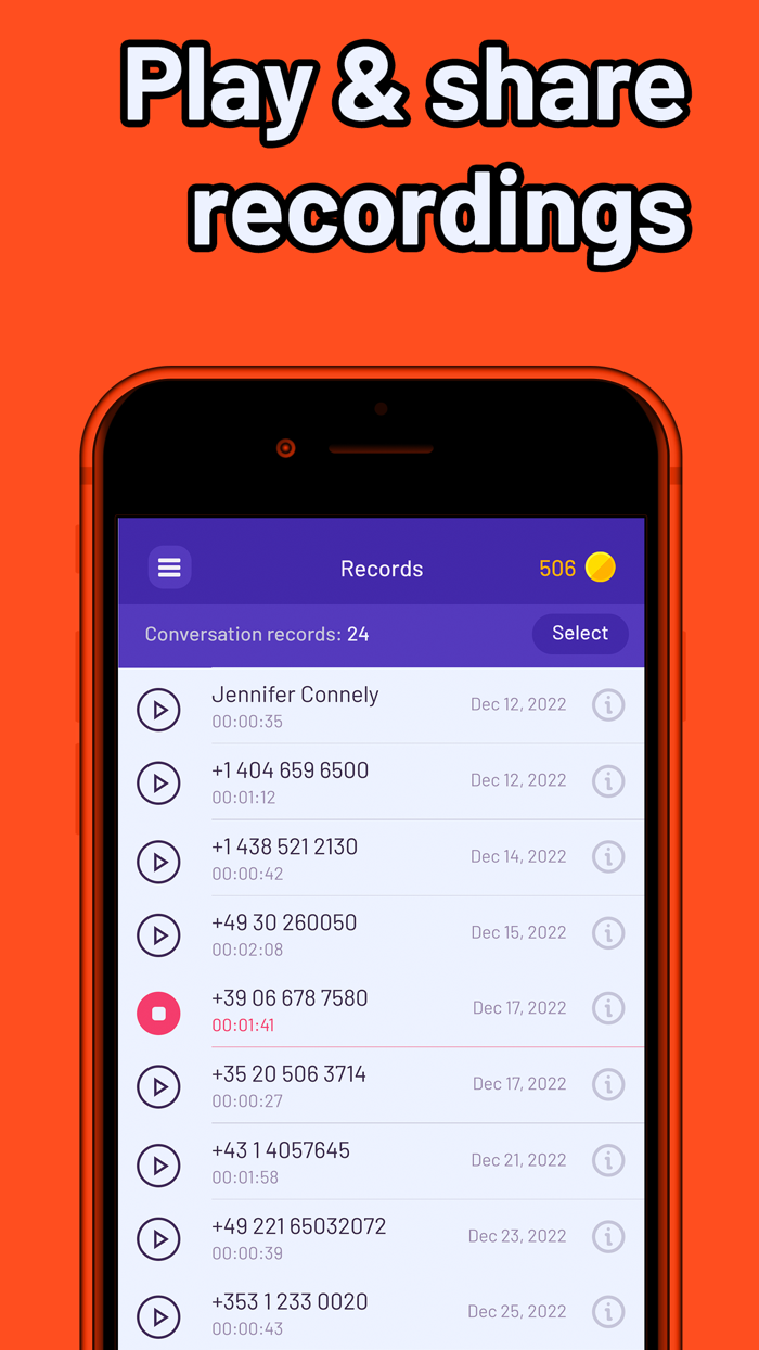 RTX Call - Second phone number