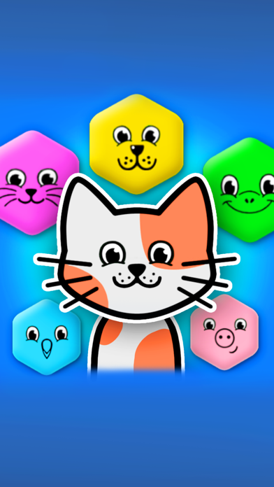 Screenshot #2 pour Animaux Casse tete Hexagone