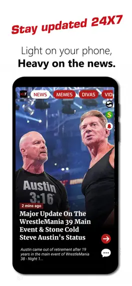 Game screenshot WrestleFeed - WWE/AEW News mod apk