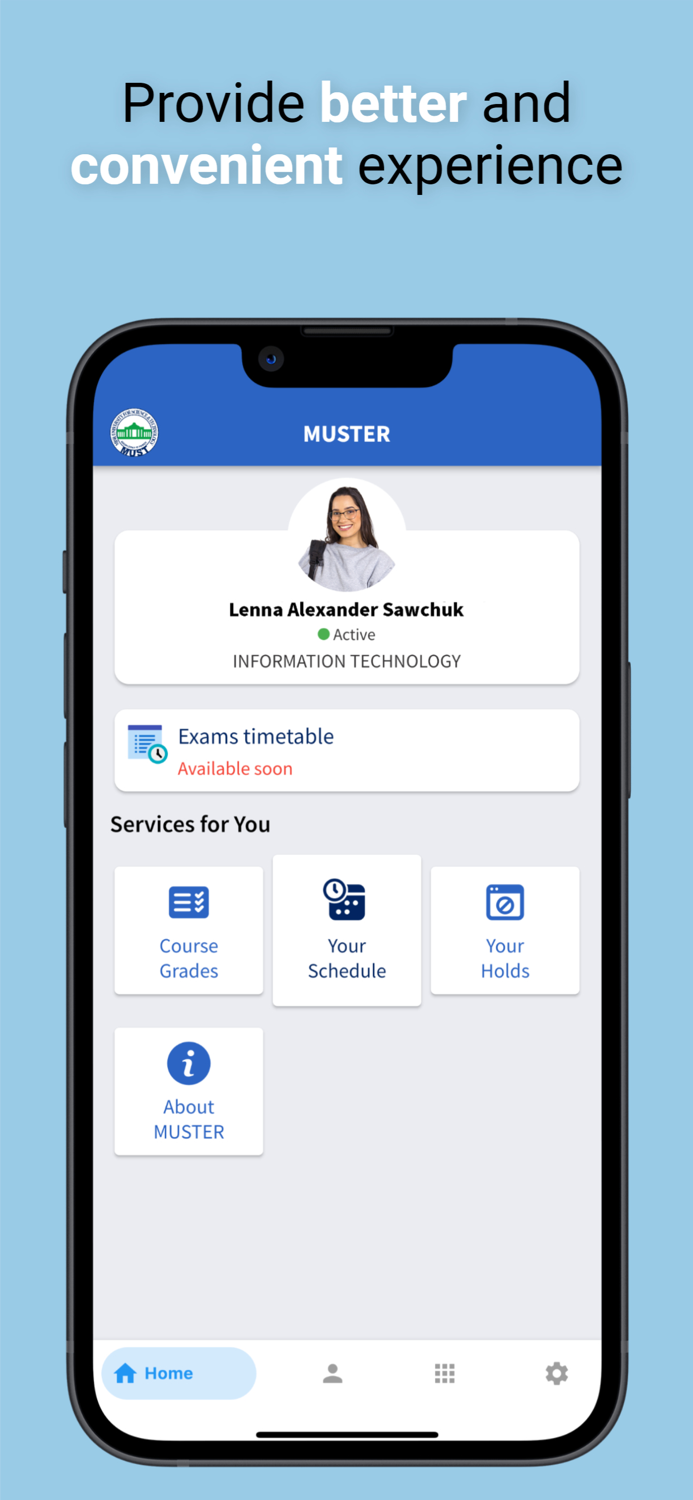 MUSTER  MUST University