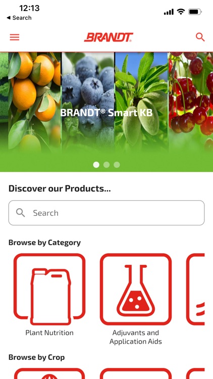 BRANDT Ag Product Finder