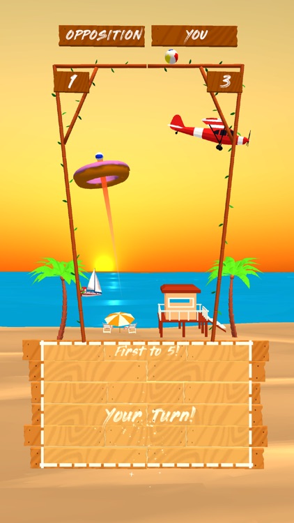 Bouncy Beach - Hoop Game