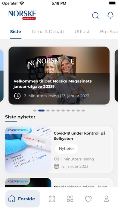 Det Norske Magasinet Screenshot