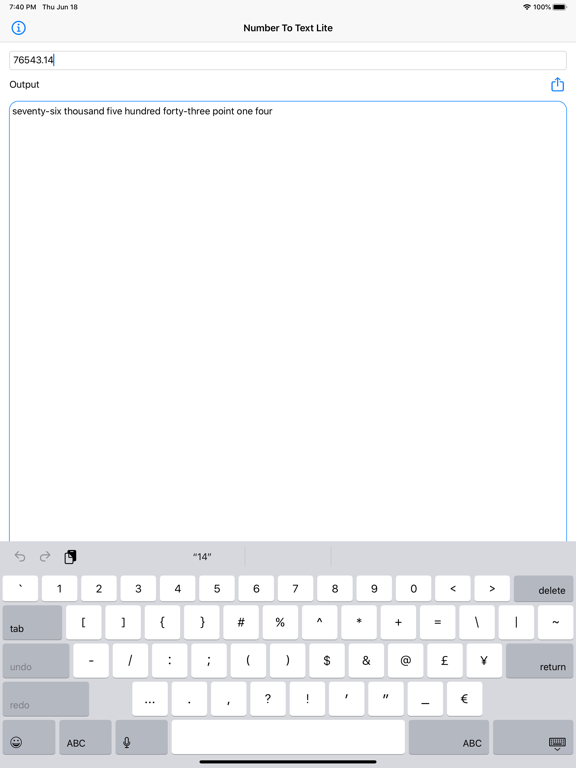 Screenshot #5 pour Number To Text Lite