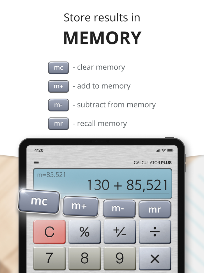 Calculator Plus with History