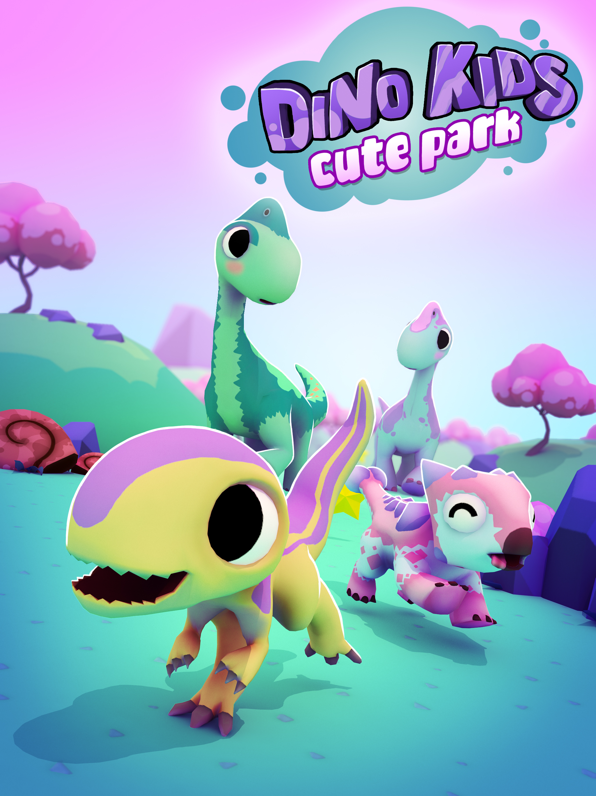 Dino Kids: Cute Park Game screenshot 7