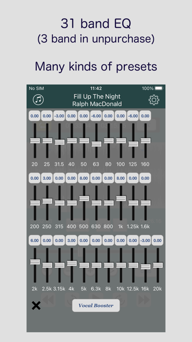 Time Stretch / EQ /AUv3 Player Screenshot