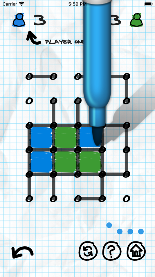 #7. Marker Dots (iOS) 由: DRCoderz