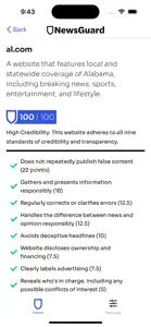 NewsGuard - News Trust Ratings screenshot #1 for iPhone