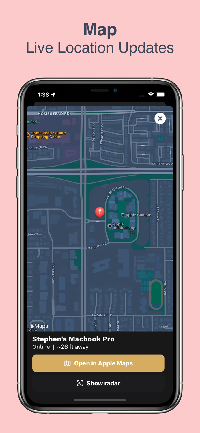 Find Lost BLE Device Tracker