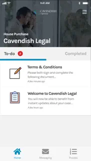 cavendish legal iphone screenshot 1