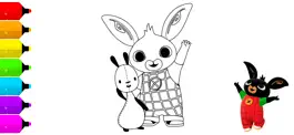 Game screenshot Bing Bunny Coloring Book mod apk