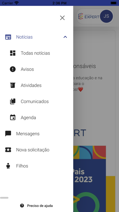 Escola Expert Screenshot