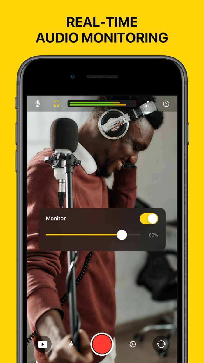 ProREC Camera and Audio Editor