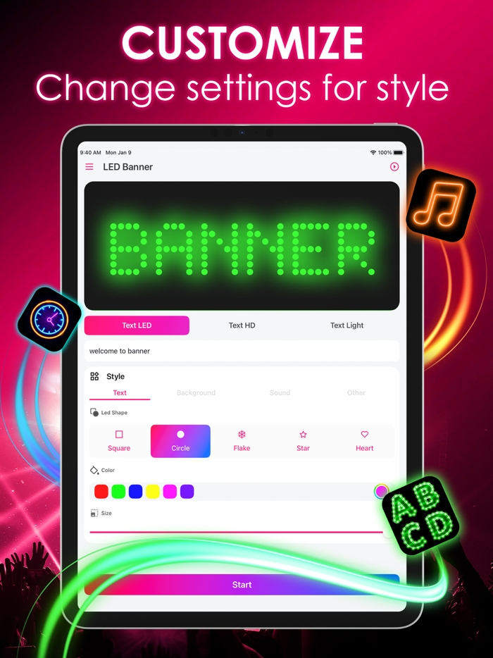 LED Banner - Led Board