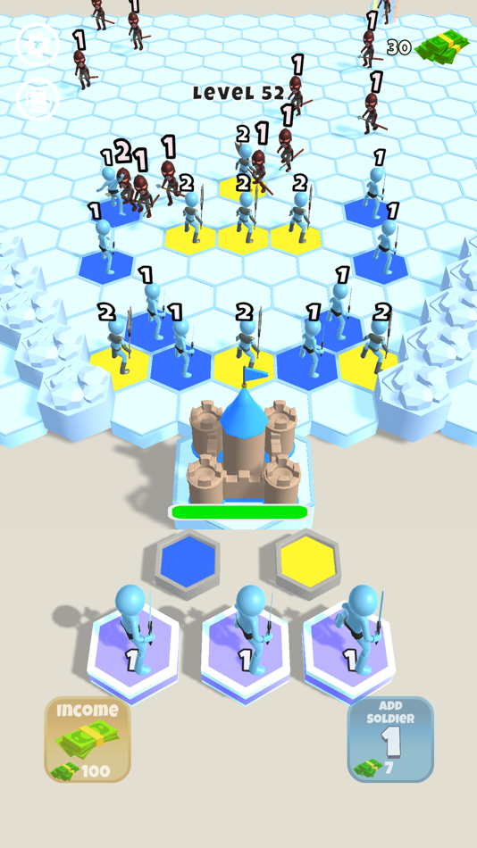 #1. Color Grid Defence (iOS) 由: Clocknest Games