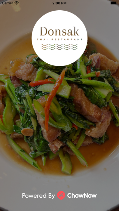 Donsak Thai Restaurant Screenshot