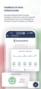 CompanyMood Feedback screenshot #2 for iPhone