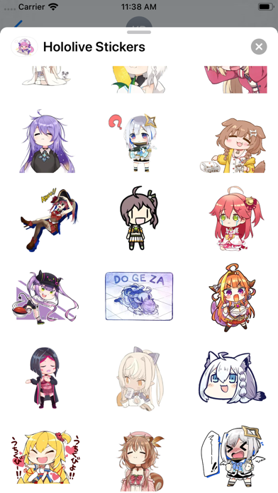 Hololive Stickers Screenshot 4 - AppWisp.com Hololive Stickers Screenshot 4 - AppWisp.com
