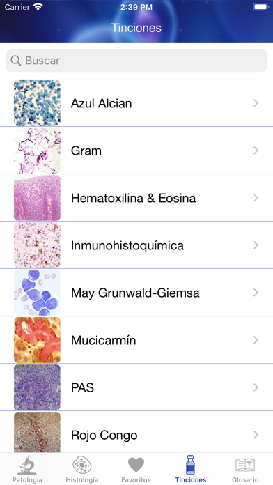 Patología Clínica Screenshot