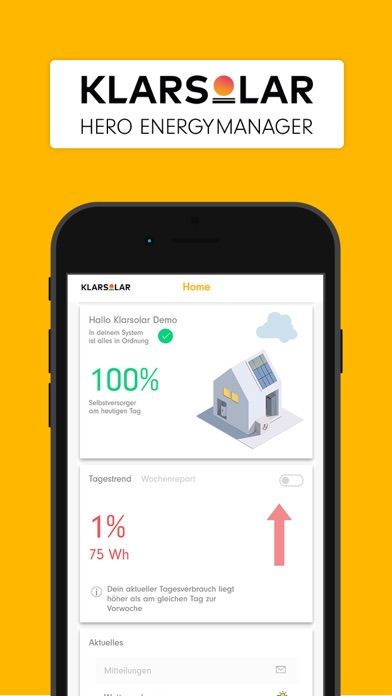Klarsolar HERO Screenshot