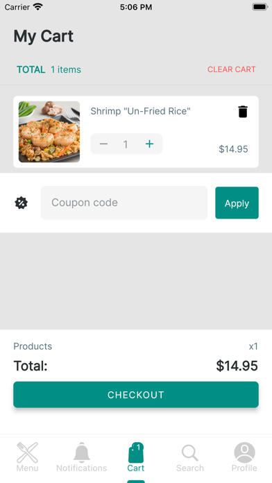 Smart Meals Screenshot