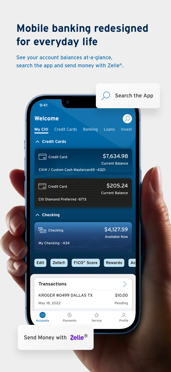 Citi Mobile® screenshot 1