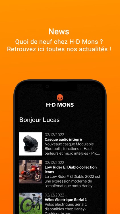 H-D Mons - Privilèges