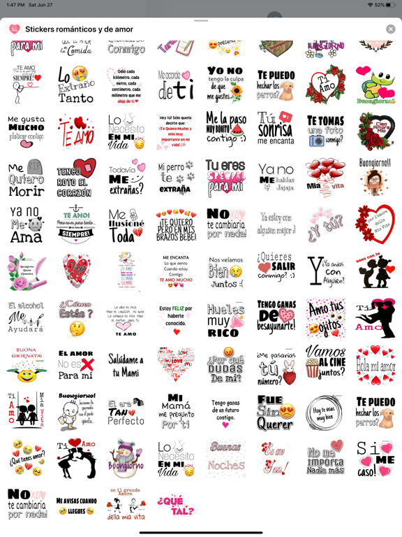 Screenshot #4 pour Stickers románticos y de amor