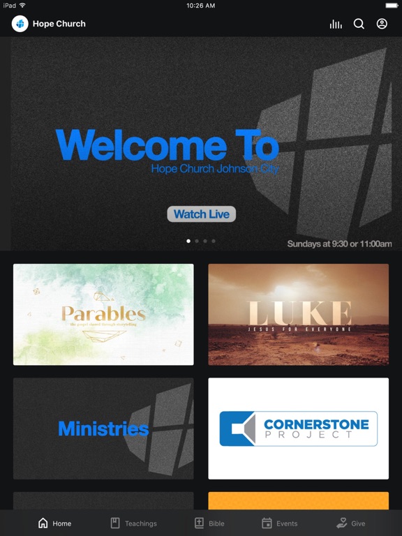 Screenshot #4 pour Hope Church JC