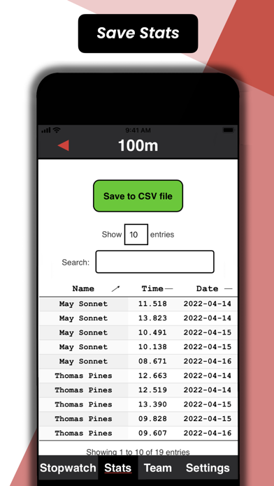 Sportwatch: Track your Team Screenshot