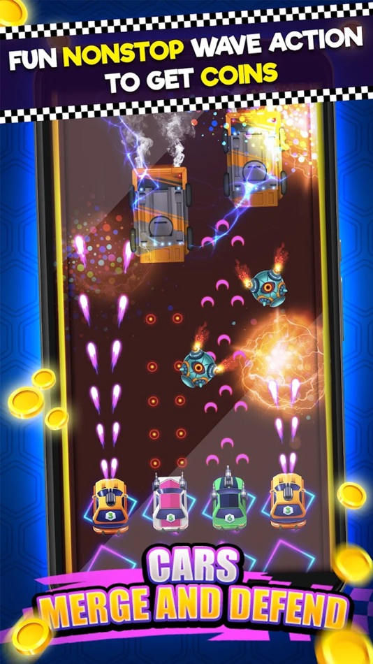 #1. Car Merge: Idle Clicker (iOS) 来自: VIET NAM YDC COMPANY LIMITED