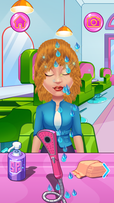 Girl Hair Salon Fashion Screenshot