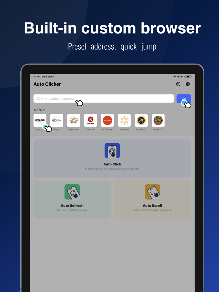 Auto Clicker-Clickee Assistant