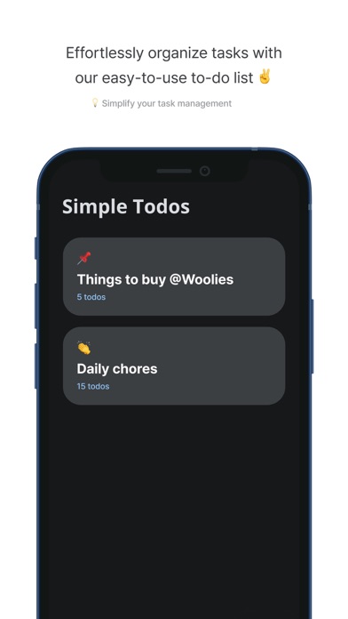 SimpleToDo - Create Easy Todo Screenshot