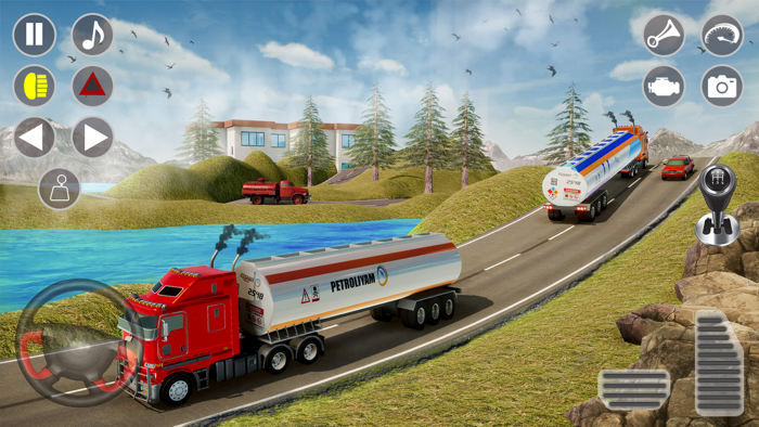 Oil Tanker Truck Cargo Sim 3D