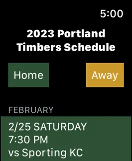 Game screenshot Portland Timbers Schedule mod apk